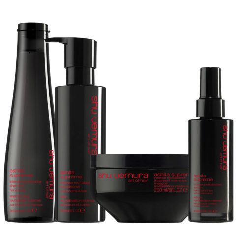Shu Uemura Ashita Supreme Shampoo 300ml Conditioner250ml Mask 200ml Serum 90ml