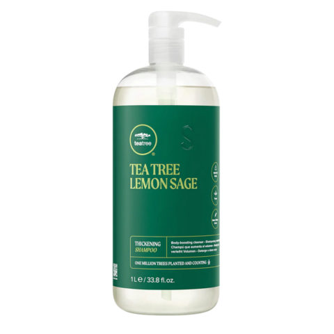 Paul Mitchell Tea Tree Lemon Sage Thickening Shampoo 1000ml - volumizing shampoo
