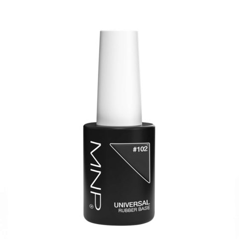 Mesauda Nail Pro Rubber Base 102 Clear 14ml - base for semi-permanent and gel nail lacquer