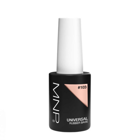 Mesauda Nail Pro Rubber Base 103 Macramè 14ml - base for gel and semi-permanent nail lacquer