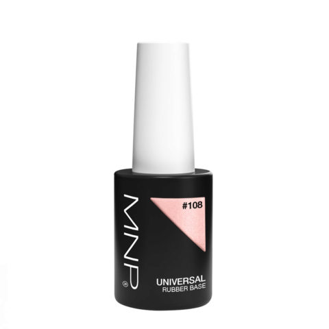 Mesauda Nail Pro Rubber Base 108 Chiffon 14ml - base for gel and semi-permanent nail lacquer